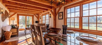 Stunning 4 bed Timber Frame Ski Retreat on 6 acres