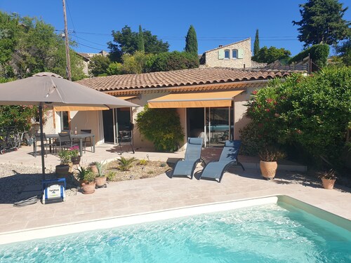 Charming villa in Drôme provençale (with view of Mont Ventoux)