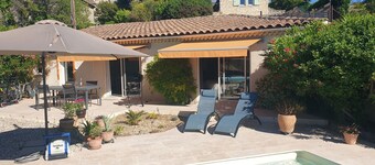 Charming villa in Drôme provençale (with view of Mont Ventoux)