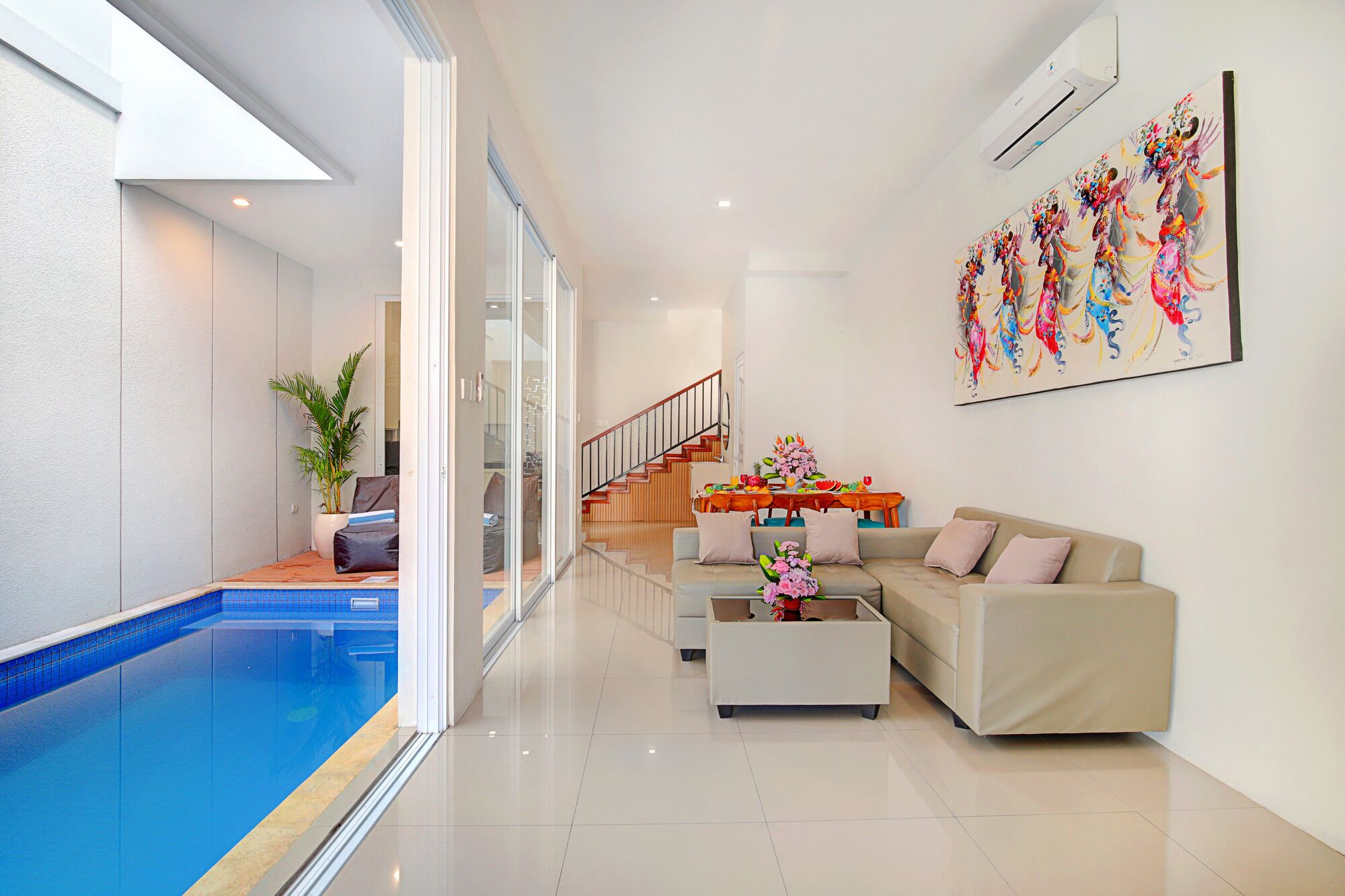 Villa, 3 Bedrooms, Private Pool | Living area