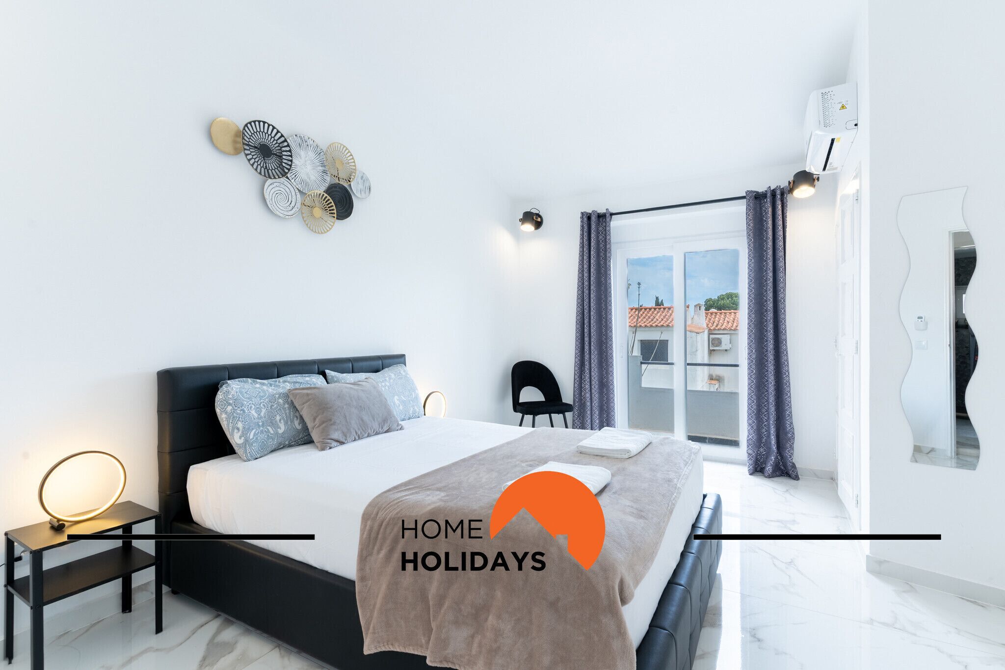 2 dormitorios, escritorio, tabla de planchar con plancha y wifi gratis