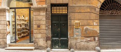 Façade de l’hébergement