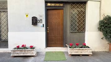 Fassade der Unterkunft