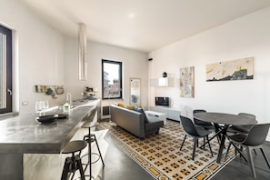 Fantastic Penthouse over the Roman Sky (Via Daniello Bartoli 24) | Private kitchen - Monteverde Apartments  (Rome)