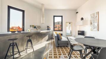 Fantastic Penthouse over the Roman Sky (Via Daniello Bartoli 24) | Eigene Küche