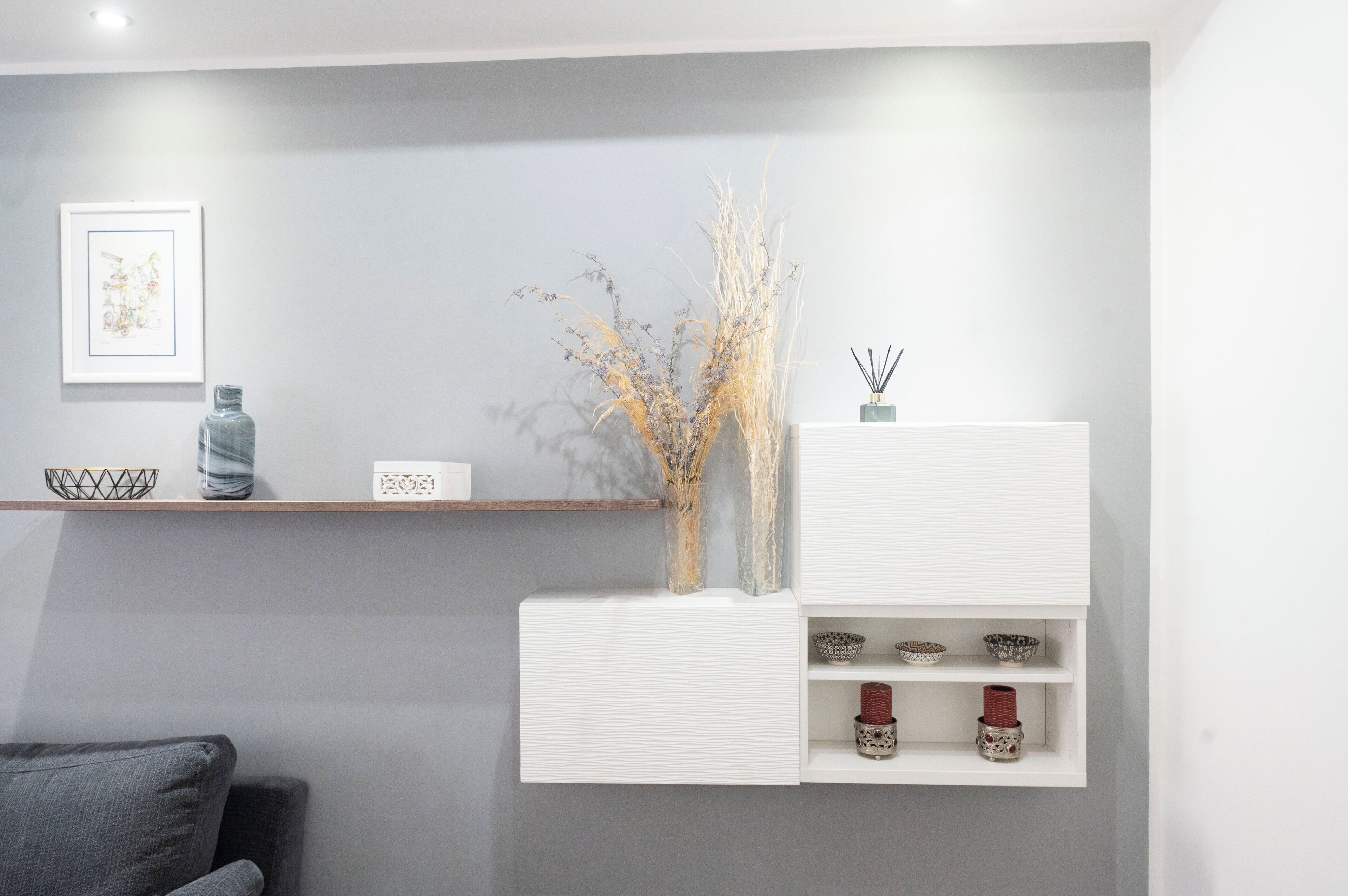 Apartment | Wohnbereich | 40-Zoll-Fernseher mit Digitalempfang