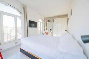Apartment | 1 Schlafzimmer, kostenlose Babybetten, kostenloses WLAN, Bettwäsche