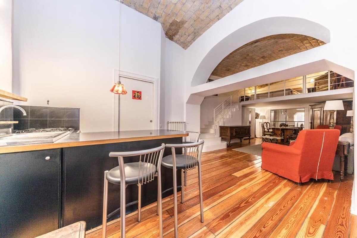 Termini Station Cozy Nest (Via Sabelli 26) | 私人廚房 | 高腳椅、廚房用具/餐具/器皿 、紙手巾、餐桌