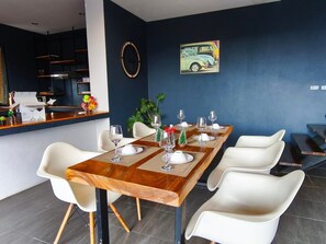 Family Villa, Mountain View | Living area | Flat-screen TV - Brick Box Pool Villa & Café (Doi Saket)