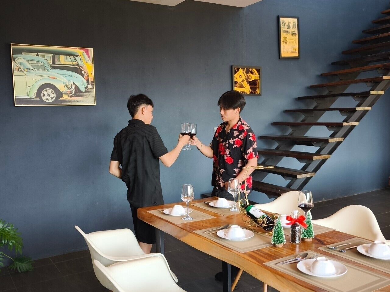 家庭别墅, 山景 | 起居区 | 平板电视