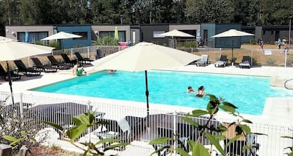 Chalet 3 étoiles - Piscine - ccaffah