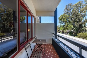 Standard Double Room Single Use, Balcony, City View | Terrace/patio