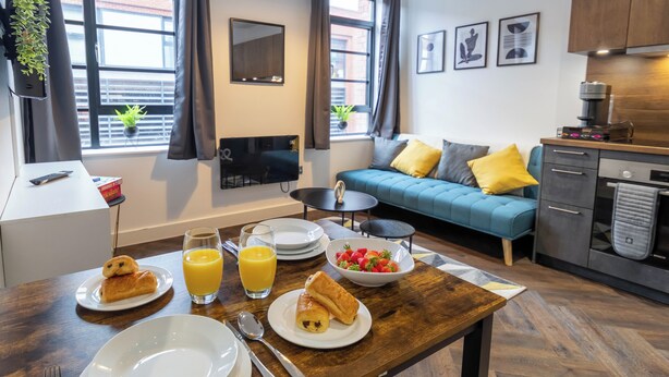 Apartment, 1 Schlafzimmer | Wohnzimmer