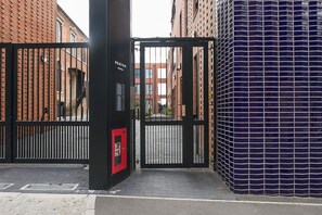 Entrada de la propiedad