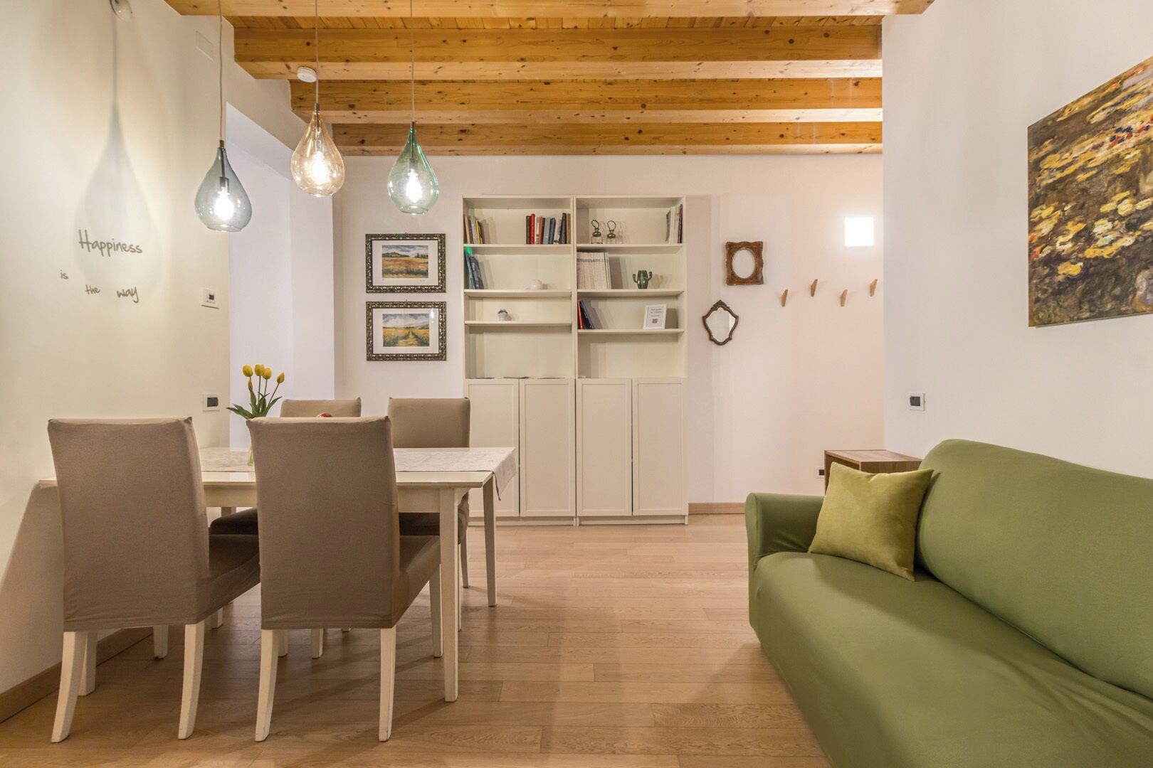 Apartemen Klasik | Area keluarga | TV layar datar