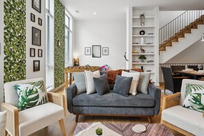 Smart TV, table football, books