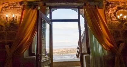 Family Room with Mountain View