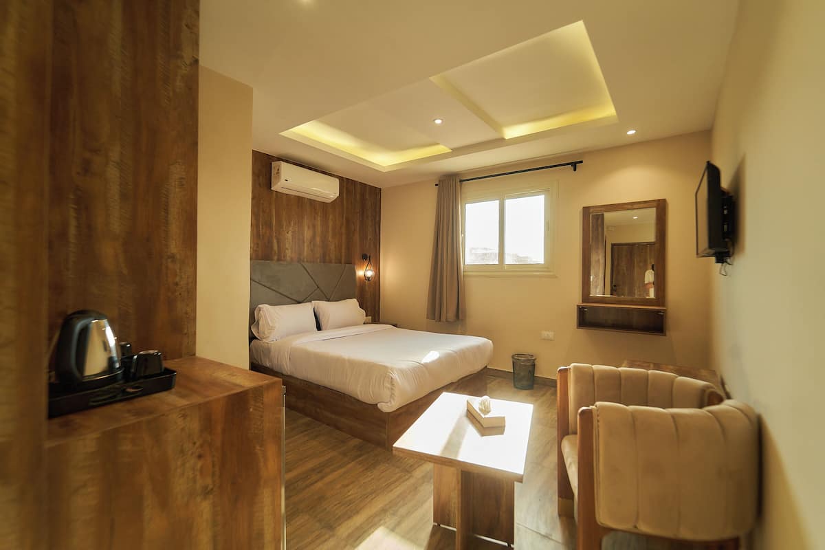 Deluxe Double Room | Cadar kapas Mesir, peralatan tempat tidur premium, gebar bulu kapas 
