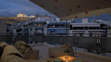 Appartement, balcon, vue ville | Balcon