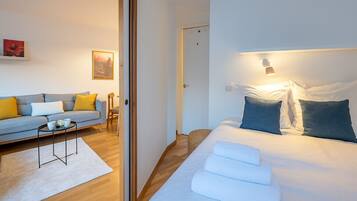 1 slaapkamer, beddengoed