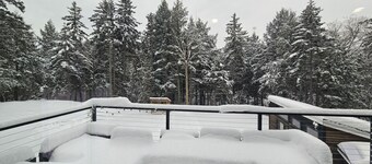 Modern Moosehead Lake Chalet with Private Deck