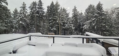 Modern Moosehead Lake Chalet with Private Deck