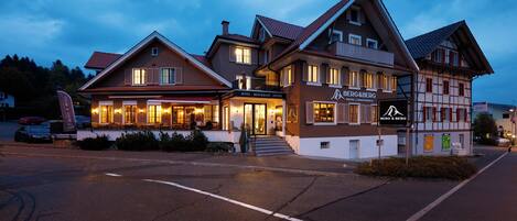 Voorkant van accommodatie