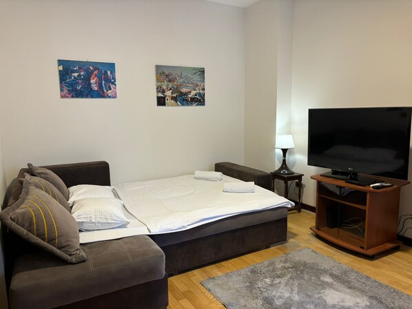 Appartement Standard, vue sur la ville | 1 chambre, rideaux d’obscurcissement, système d’insonorisation