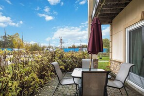 Bloc d'apartaments panoràmic | Terrassa o pati