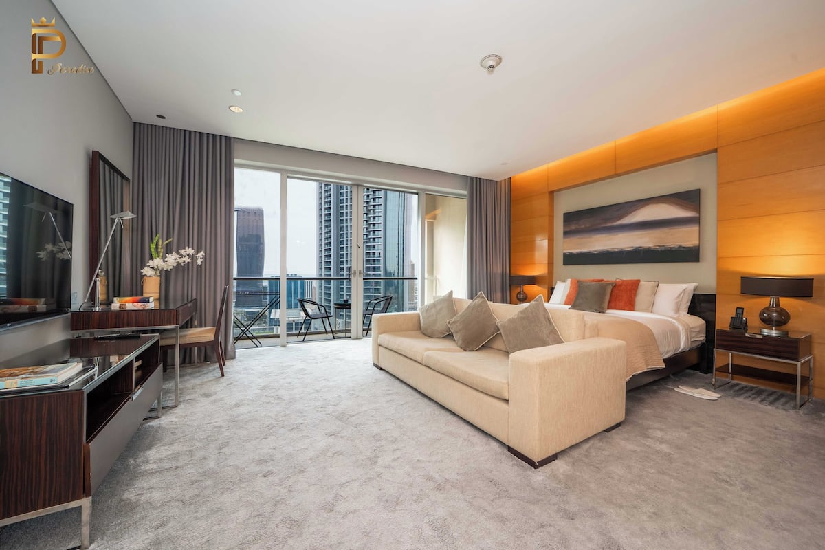 Studio | Bộ đồ giường cao cấp, két bảo mật tại phòng, trang trí khác biệt