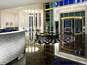 Interior entrance