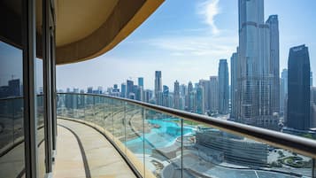 Exclusive 3BR with Burj & Fountain View | View from property