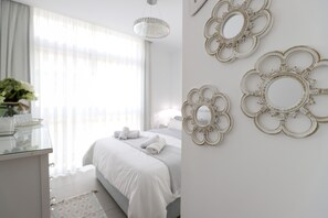 2 bedrooms, iron/ironing board, free WiFi, bed sheets