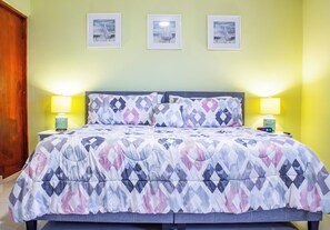 1 bedroom, iron/ironing board, travel crib, WiFi