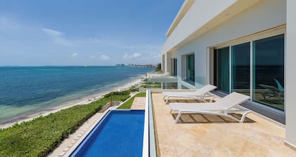 Villa Punta Sam Cancun Beachfront Luxury