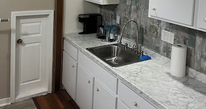 2-bedroom semiprivate upstairs kitchenette apartment.