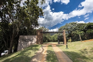 Entrada da propriedade