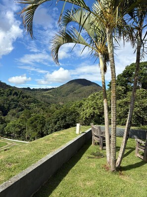 Uitzicht vanuit accommodatie