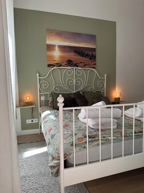 Romantic Apartment, City View | Premium bedding, down comforters, memory foam beds - nice-flat-nice (Nice)