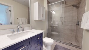 Shower, towels