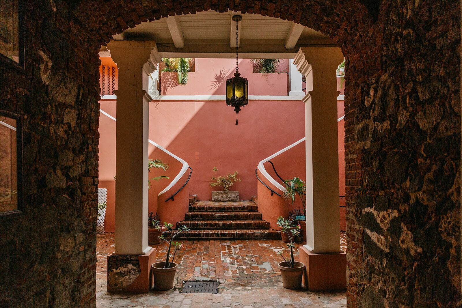 Entrada al alojamiento