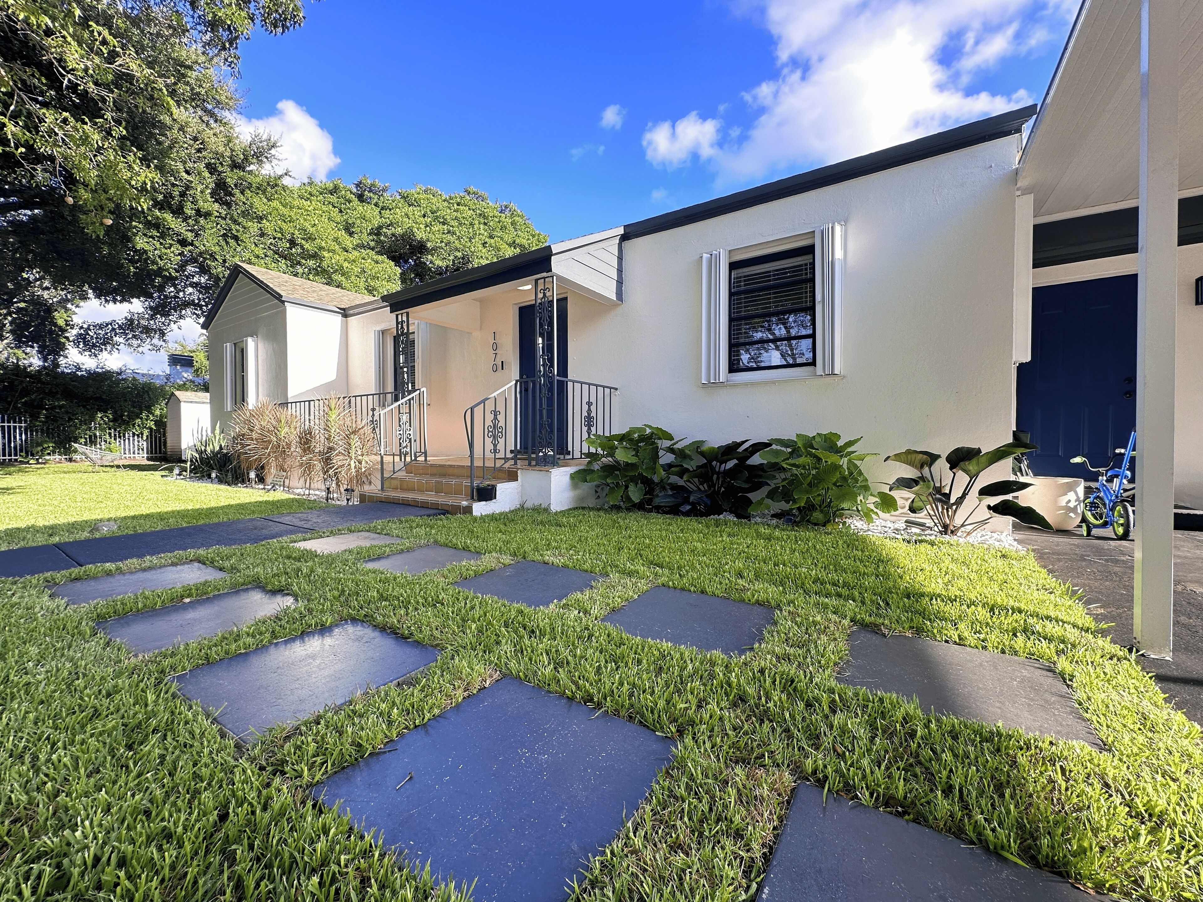 Façade de l’hébergement 