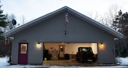 3 bedroom/2 bath house in St. Germain. Heated garage-backs to snowmobile trail!