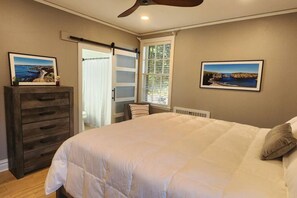 1 غرفة نوم ومكتب وواي فاي وملاءات أسرّة