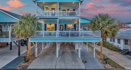 Ocean Lakes .5 mi to beach! waterpark! Arcade! Dogs Welcome!