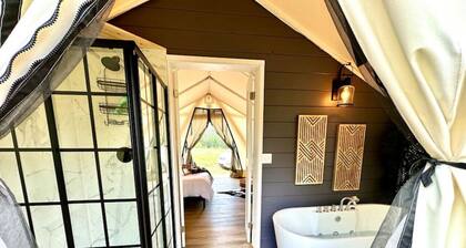 Entire Glamping Campground, 8 Luxury Safari Tents