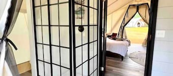 Entire Glamping Campground, 8 Luxury Safari Tents