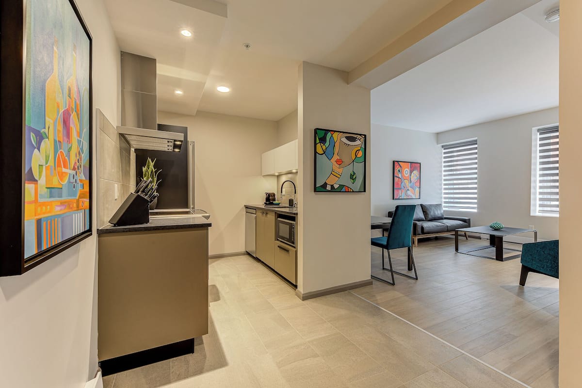 Appartement, 1 grand lit, cuisine, rez-de-chaussĂ©e (A07) | Plan dâĂ©tage