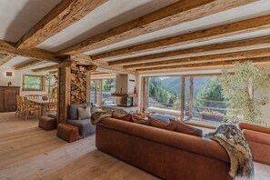 TV, fireplace, DVD player, stereo