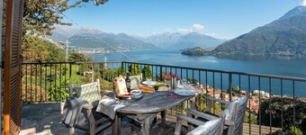Ferienhaus 'Casa Bianca' mit Seeblick, privater Terrasse und WLAN
